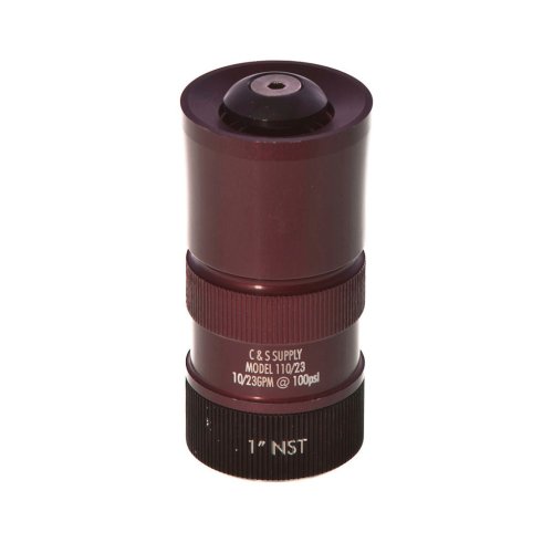 10 TO 23 GPM 1" DUAL RANGE BUMPERLESS NOZZLE