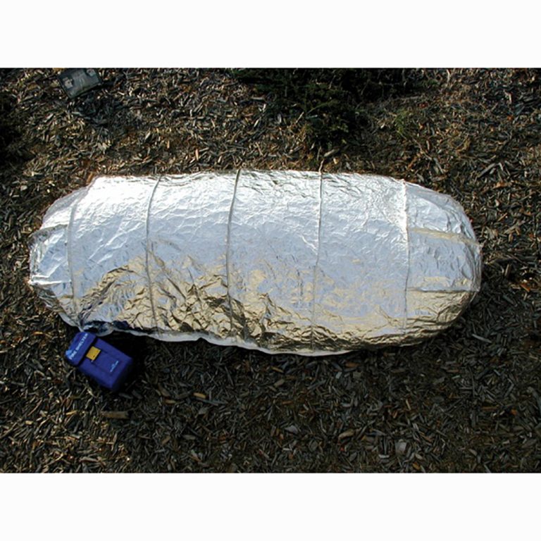 New Generation Fire Shelter open