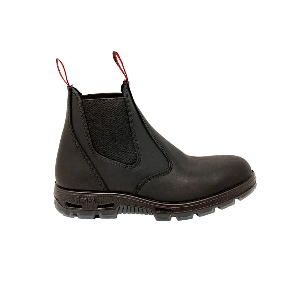 redback slip on steel toe boots