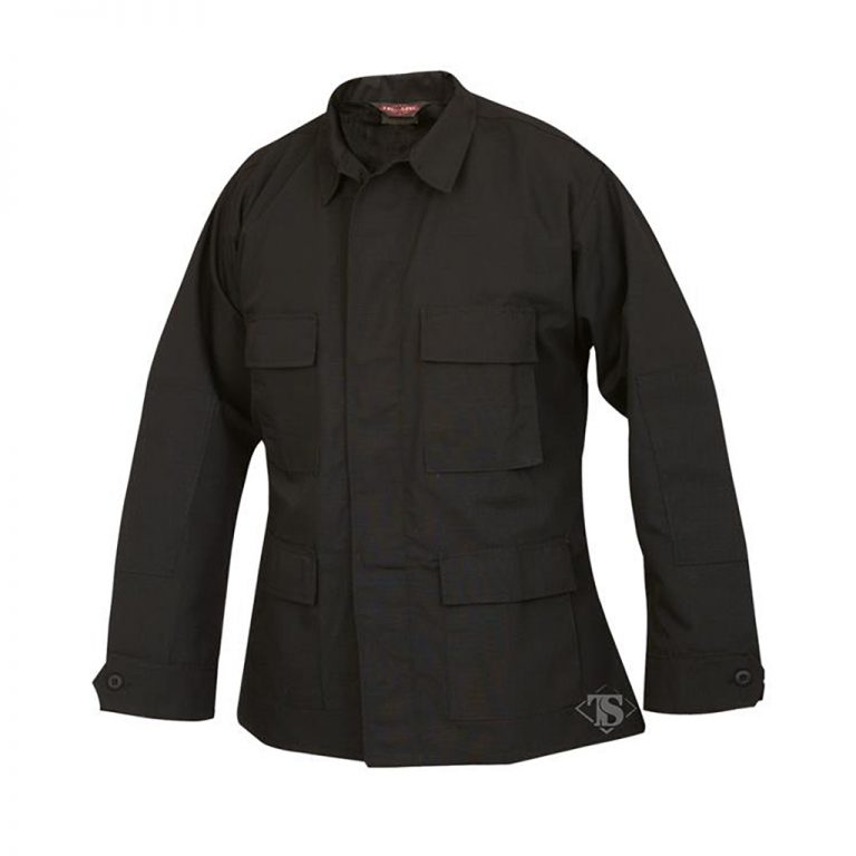 Tru-Spec Poly Cotton Ripstop BDU Coat black