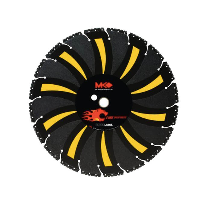 Fire Tiger Tooth Black Label Supreme Grade 14"