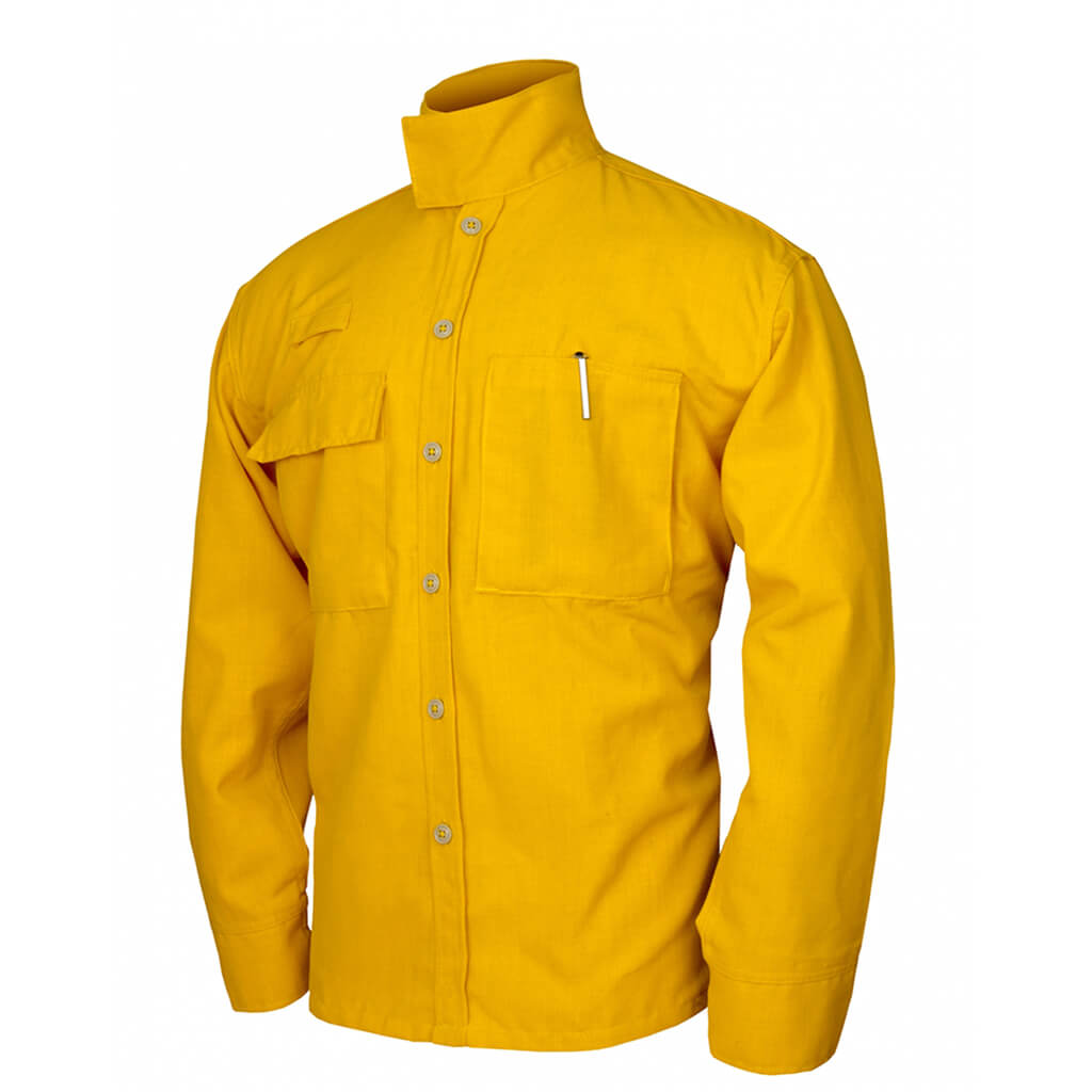 CrewBoss Traditional Shirt 6.0 oz. Nomex - Yellow - LineGear